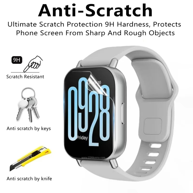 1-5PCS Hydrogel Film For Xiaomi Redmi Watch 5 Active / 5 Lite Watch 4 3 Waterproof Screen Protector Redmi Watch 5/4/3 Soft Film