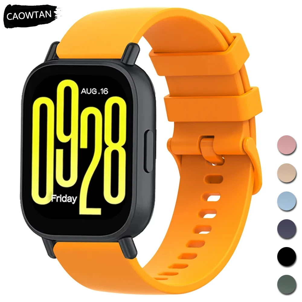 22mm Sports Silicone Watch Strap for Redmi Watch 5 3 Active Replaceable Wristband Band for Xiaomi Redmi Watch 3 Lite Bracelet