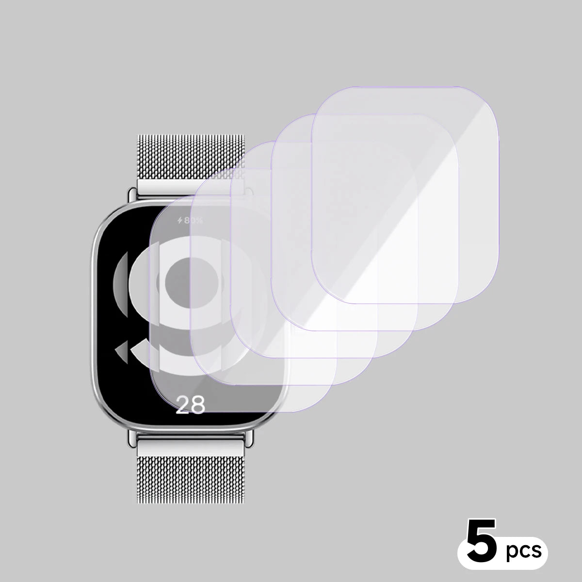 1-5PCS Hydrogel Film For Xiaomi Redmi Watch 5 Active / 5 Lite Watch 4 3 Waterproof Screen Protector Redmi Watch 5/4/3 Soft Film