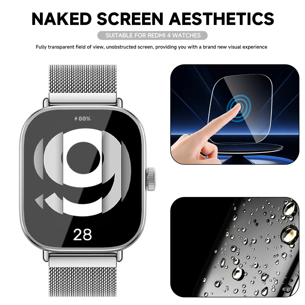 1-5PCS Hydrogel Film For Xiaomi Redmi Watch 5 Active / 5 Lite Watch 4 3 Waterproof Screen Protector Redmi Watch 5/4/3 Soft Film